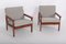 Armchairs by Illum Wikkelsø for Niels Eilersen, 1950s, Set of 2 3