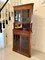 Antique Edwardian Mahogany Inlaid Corner Display Cabinet, 1900s 4