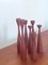 Vintage Danish Teak Candlesticks, 1960s, Set of 7, Image 7