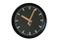 Vintage Black PV 301 Wall Clock from Pragotron 1