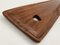 Danish Lunch Board Tray in Teak by Johannes Aasbjerg for Aasbjerg & Ortoft, 1950s 3