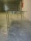 Steel and Brass Table, 1970s 6