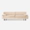 Scandinavian Helsinki Sofa in Beige Velour, Image 1