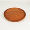 Rotating Teak Plate, Denmark, 1970s, Image 2