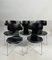 Sedie di Arne Jacobsen 3103 per Fritz Hansen, 1981, set di 5, Immagine 1
