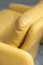 Vintage Yellow Leather 3-Seater Sofa and Armchairs by Ammainnati and Vitelli for Brunati, 1970s, Set of 3, Image 11