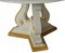 Round Dining Table with Inlaid Marble Top by Cubioli from Cupioli Living 4