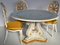 Round Dining Table with Inlaid Marble Top by Cubioli from Cupioli Living 2