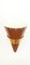 Lámpara de pared de cono ajustable granate y dorado, Imagen 6