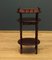 Vintage Mahogany Table with Drawer, 1940s 6