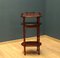 Vintage Mahogany Table with Drawer, 1940s 4