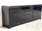 Black Lacquer Credenza attributed to Jean Claude Mahey, 1970s 6