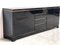 Black Lacquer Credenza attributed to Jean Claude Mahey, 1970s, Image 6