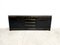 Black Lacquer Credenza attributed to Jean Claude Mahey, 1970s, Image 1