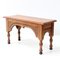 Small Renaissance Style Bench or Side Table in Oak, 1950s, Image 1