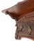 Appendiabiti da parete della Foresta Nera in quercia con aquila a due teste intagliata a mano, inizio XX secolo, Immagine 8