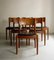 Danish Dining Chairs in Teak by Niels Koefoed for Koefoeds Hornslet, 1960s, Set of 6 14