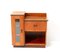Art Deco Oak Modernist Tea Cabinet by P.E.L. Izeren for De Genneper Molen, 1920s 1