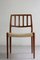 Model 83 Dining Chairs in Teak by Niels Otto Møller for JL Møllers, Set of 4 7