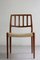 Model 83 Dining Chairs in Teak by Niels Otto Møller for JL Møllers, Set of 4, Image 7
