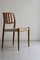 Model 83 Dining Chairs in Teak by Niels Otto Møller for JL Møllers, Set of 4 21