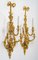 Large 19th Century Chased and Gilt Bronze Sconces, Set of 2 3