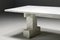 Mesa de comedor de mármol de Carrara, Italia, años 70, Imagen 4