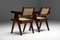 Cane Office Chair by Pierre Jeanneret, India, 1955, Image 4