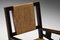 Lehnstuhl aus Holz & Seil von Francis Jourdain, Frankreich, 1930er 12