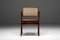 Silla de oficina de caña de Pierre Jeanneret, India, 1955, Imagen 5