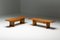 Pine Bench by Silvio Coppola for Fratelli Montina, Italy, 1970s, Image 3