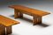 Pine Bench by Silvio Coppola for Fratelli Montina, Italy, 1970s, Image 2
