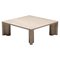 Travertine Jumbo Coffee Table attributed to Gae Aulenti for Knoll, Italy, 1960s 1