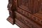 Mobiletto antico in legno di quercia intagliato a mano in stile Enrico II, Francia, Immagine 9