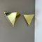 Brass Wall Lights in the style of Sciolari, Germany, 1980s, Set of 2 5