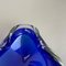 Blue Murano Glass Bowl, Italy, 1970s 12