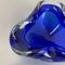 Blue Murano Glass Bowl, Italy, 1970s 11