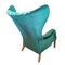 Mid-Century Model 757 Papa Bear Wingback Armchair from Parker Knoll, 1960s, Image 2