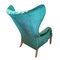 Poltrona Wingback nr. 757 Papa Bear Mid-Century di Parker Knoll, anni '60, Immagine 2