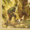 Después de Josef Ringeisen, dramática escena de cazador furtivo, impresión al óleo, enmarcado, Imagen 4