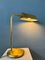 Lámpara de escritorio Mid-Century estilo Bauhaus de latón, años 70, Imagen 3