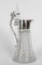 Antique Victorian Silver Plated and Cut Crystal Claret Jug, 19th Century, Image 16