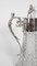 Antique Victorian Silver Plated and Cut Crystal Claret Jug, 19th Century, Image 14