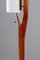 Teak, Copper and Opaline Glass Floor Lamp by Orrefors, 1960s, Image 7