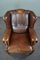 Fauteuil Vintage en Cuir Marron 6