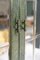 Vetrina in bambù verde e mensole in vetro, anni '70, Immagine 11