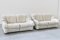 Leather Sofas with Removable Central Corner Table, 1970, Set of 2, Image 5