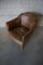 Vintage Art Deco Brown Leather Club Chair, 1930s, Image 5