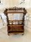 Antique Victorian Rosewood Canterbury Whatnot, 1850s 4