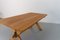 Vintage Danish Brutalist Oak Dining Table attributed to Henning Kjærnulf, 1950s, Image 18